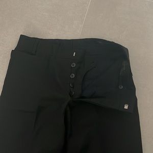 Men Prada men size 48 waist 30 84% wool adjustable black pants